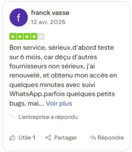 Accueil iron tv pro avis 1